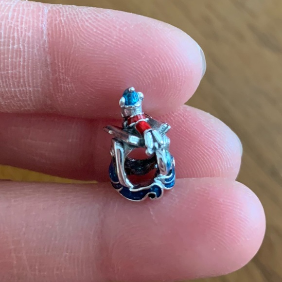 NWOT Disney Mickey Mouse Wizard Charm Sterling Silver 925 - Picture 6 of 11